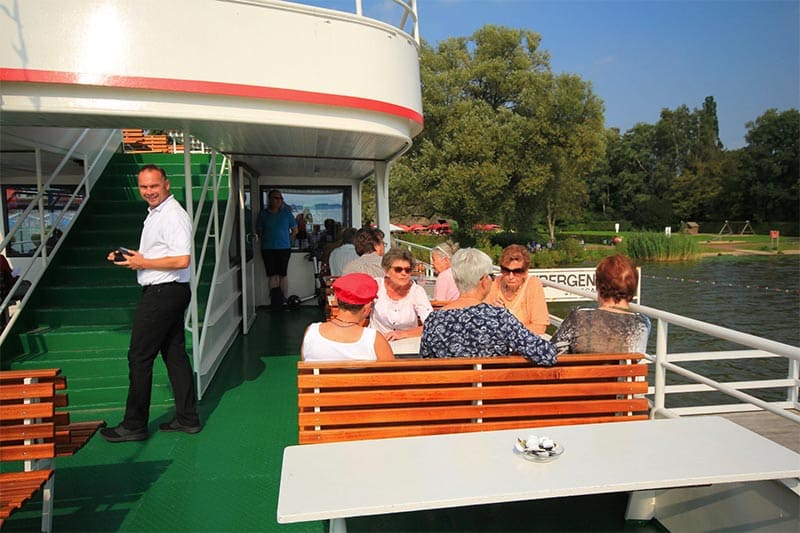 Reederei weiße Flotte Rundfahrt