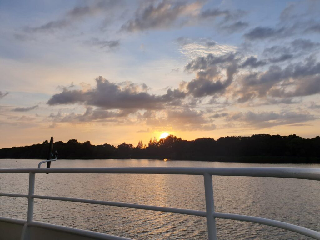 Sonnenuntergang Weisse Flotte