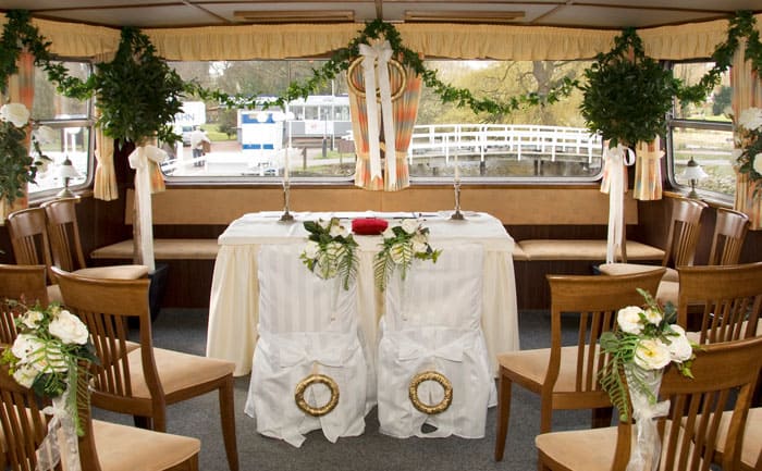 Heiraten auf dem Meer